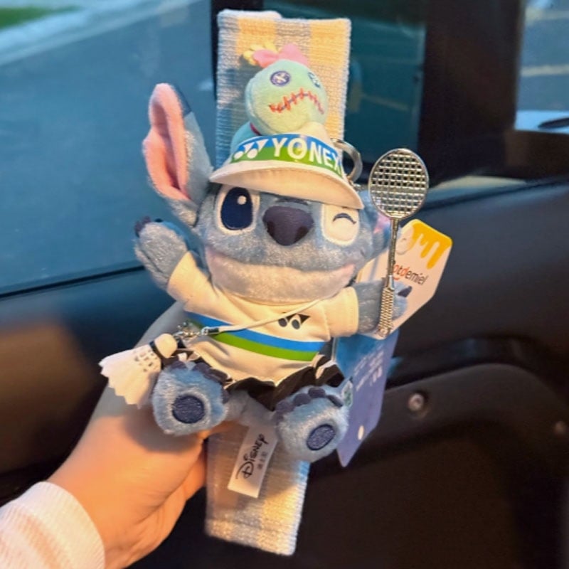 Autentični Stitch plišani pokrov za ramenski dio sigurnosnog pojasa automobila - Cat Fairy auto dijelovi