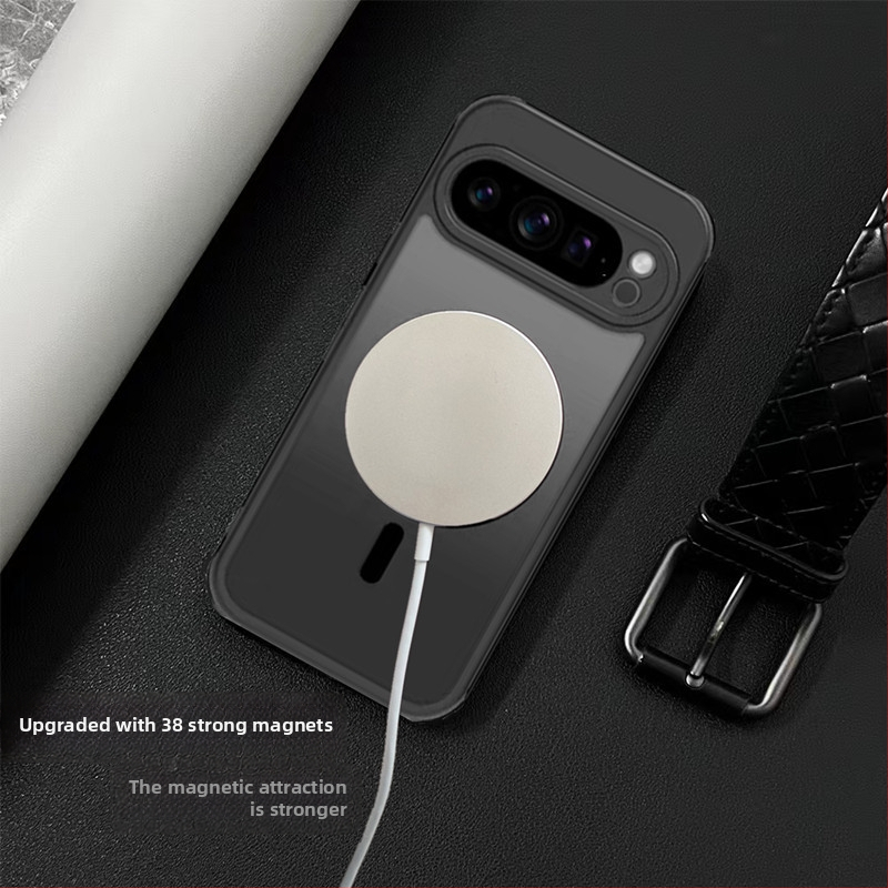 Pouzdro pre Google Pixel 10p – TPU+PC materiál, matný povrch, kompletná ochrana proti pádu, magnetické uchytenie, minimalistický dizajn, možnosť prispôsobenia