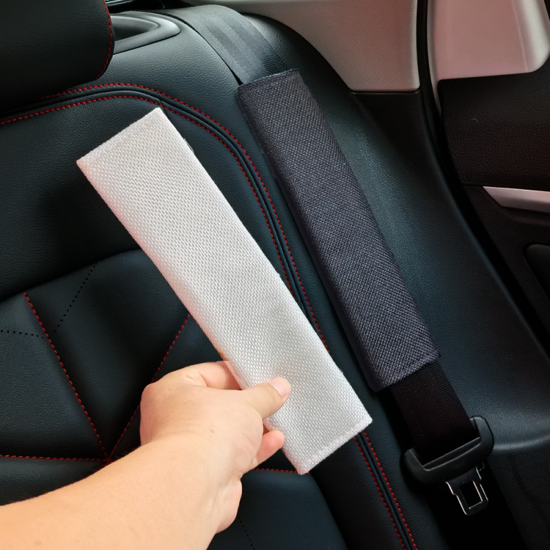 Auto pojas ramenski jastuk, dekorativna poliesterska navlaka, protiv gušenja, težina 20 g