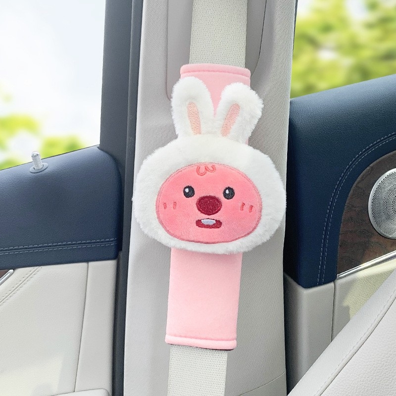 Navlaka za sigurnosni pojas automobila, pliš dizajn dabra, univerzalno za sve sezone (Brand: Other)