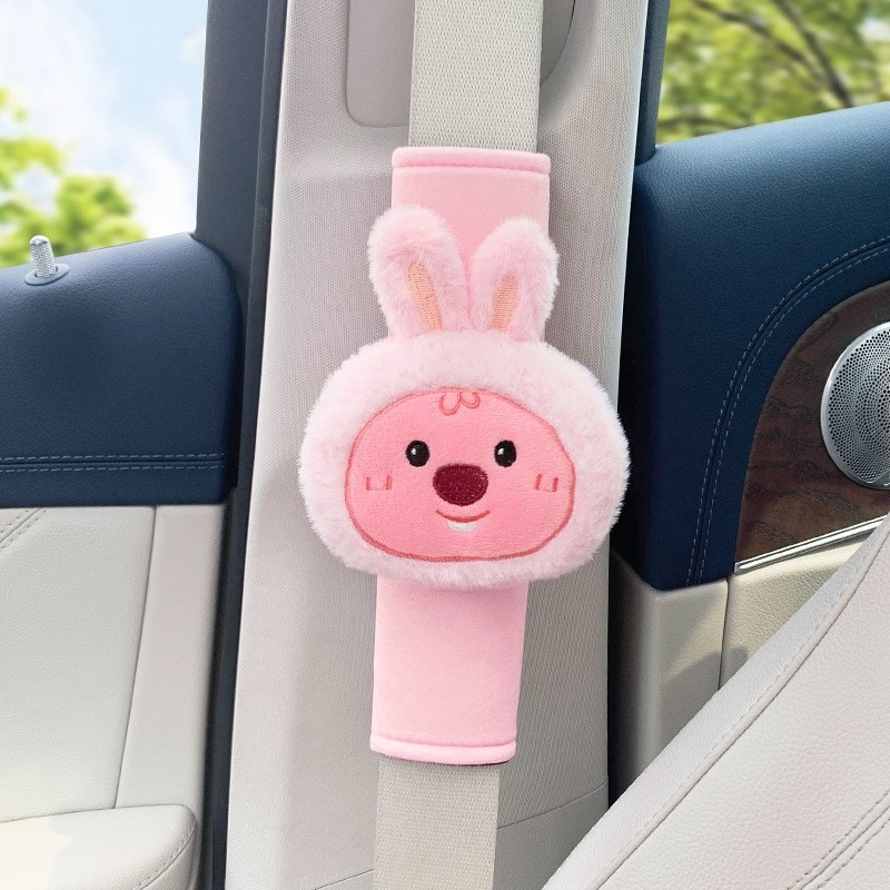 Navlaka za sigurnosni pojas automobila, pliš dizajn dabra, univerzalno za sve sezone (Brand: Other)