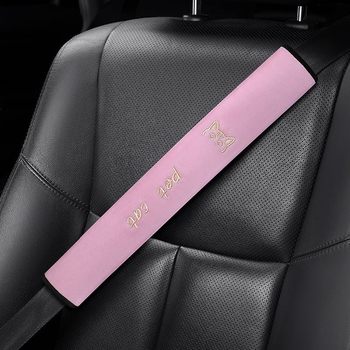 Meki flanelni zaštitnik ramena sigurnosnog pojasa za auto, produžen, otporan na habanje