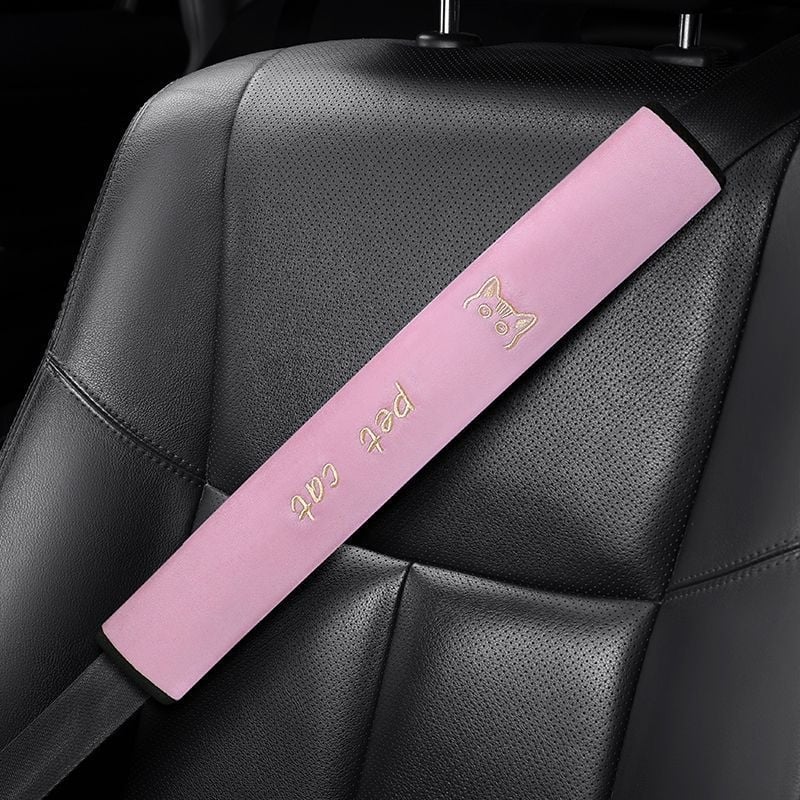 Meki flanelni zaštitnik ramena sigurnosnog pojasa za auto, produžen, otporan na habanje