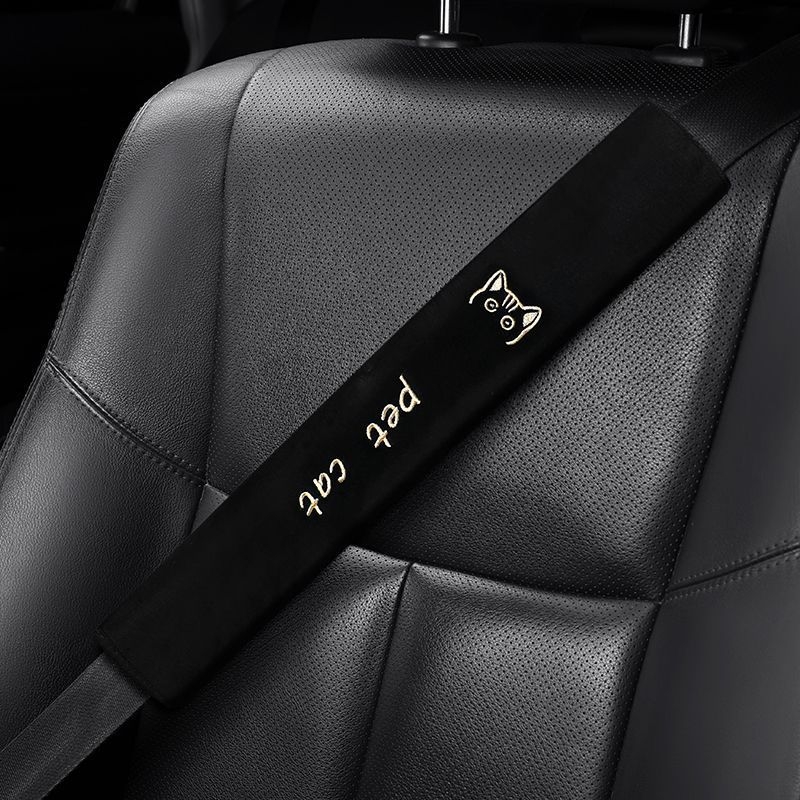 Meki flanelni zaštitnik ramena sigurnosnog pojasa za auto, produžen, otporan na habanje