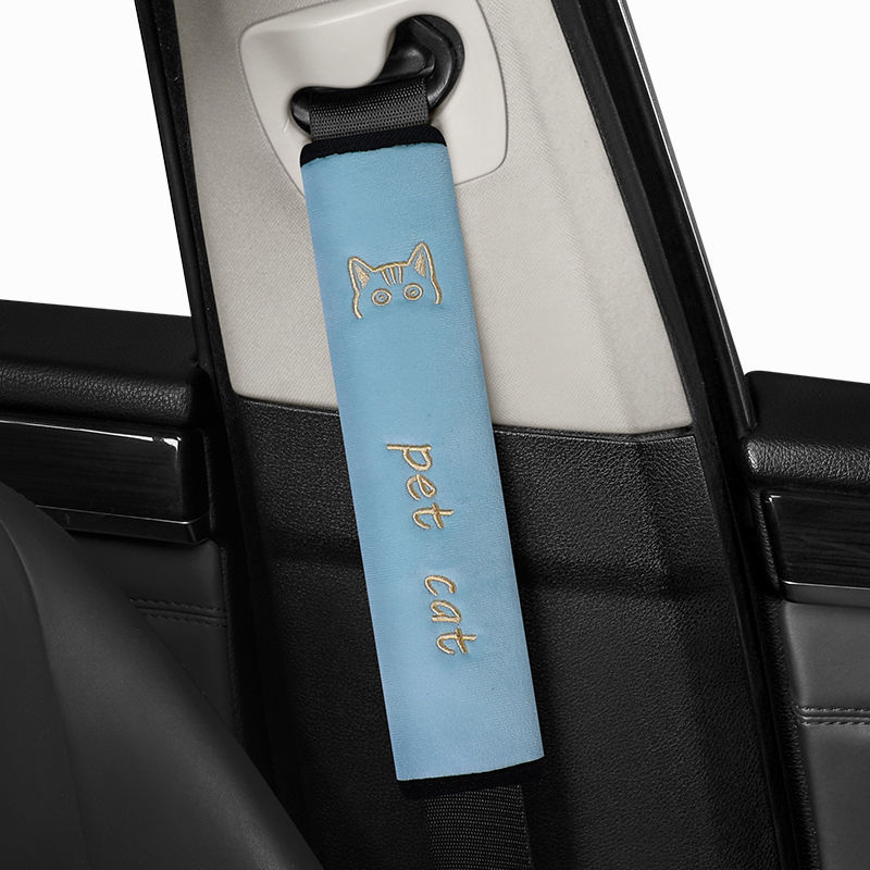 Meki flanelni zaštitnik ramena sigurnosnog pojasa za auto, produžen, otporan na habanje