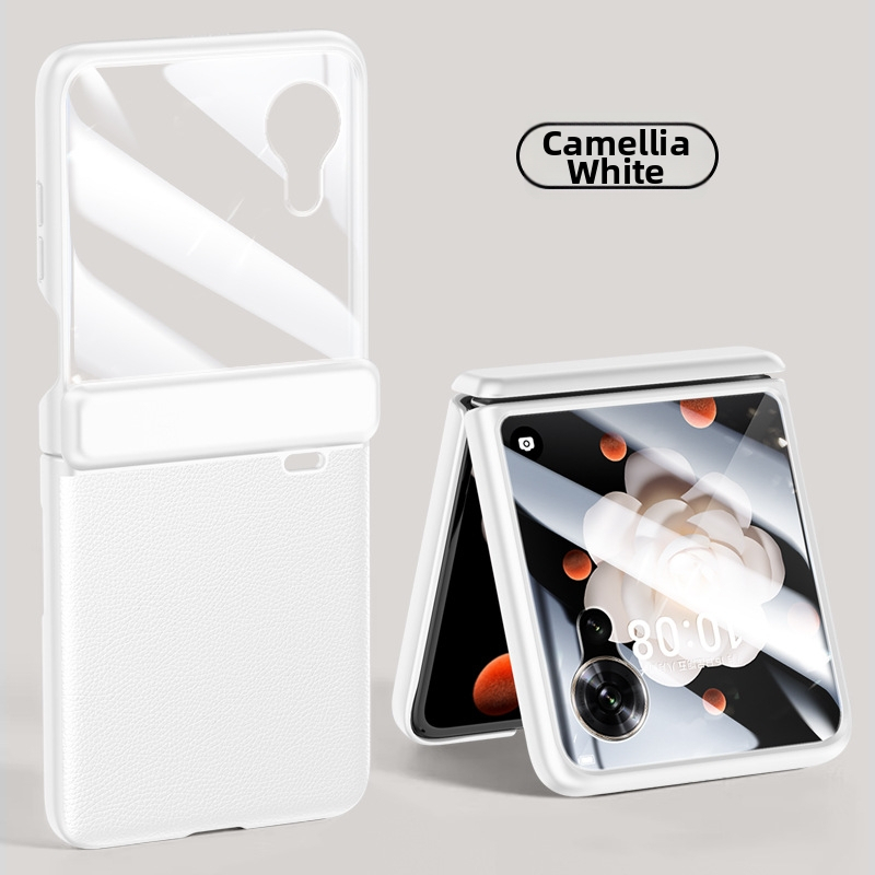 Aizsarg vāciņš Honor MagicVflip – Mākslīgā āda, reljefiska virsma, šoka izturība, siltuma izkliede, pret pirkstu nospiedumiem