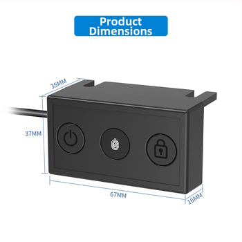 ZW01 USB otlačok Windows Hello – odomknutie pri štarte a na prihlasovacej obrazovke pre počítače s Windows 10/11