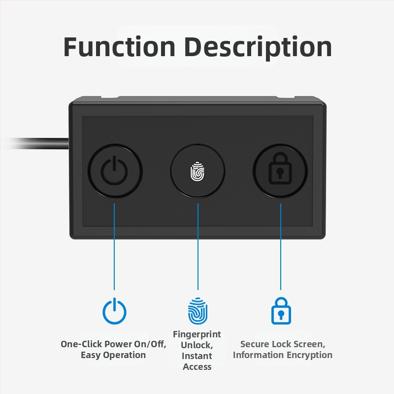 ZW01 USB otlačok Windows Hello – odomknutie pri štarte a na prihlasovacej obrazovke pre počítače s Windows 10/11