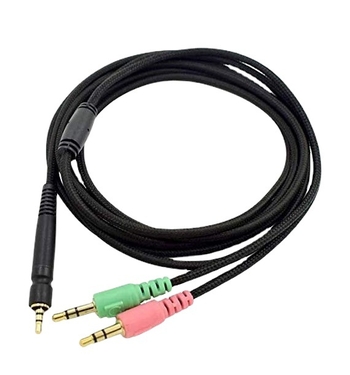 Cablu audio OEM Gargamel pentru căști Sennheiser GSP600/500/350 (G4ME One Zero/PC)