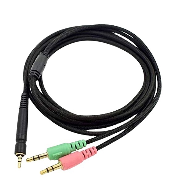 Cablu audio OEM Gargamel pentru căști Sennheiser GSP600/500/350 (G4ME One Zero/PC)