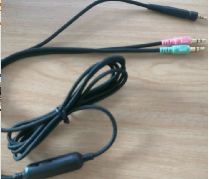 Cablu audio OEM Gargamel pentru căști Sennheiser GSP600/500/350 (G4ME One Zero/PC)