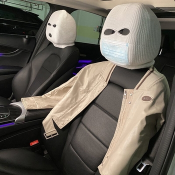 Kryt nasloniča za automobil, crtani stil, univerzalna kompatibilnost (za sve sezone; opća kompatibilnost s automobilima; punilo: drugo)