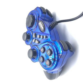 USB žični gamepad s vibracijom, 3D džojstik, kompatibilan s PC/PS