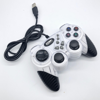 USB žični gamepad s vibracijom, 3D džojstik, kompatibilan s PC/PS