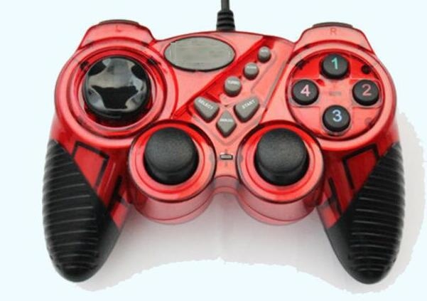 USB žični gamepad s vibracijom, 3D džojstik, kompatibilan s PC/PS