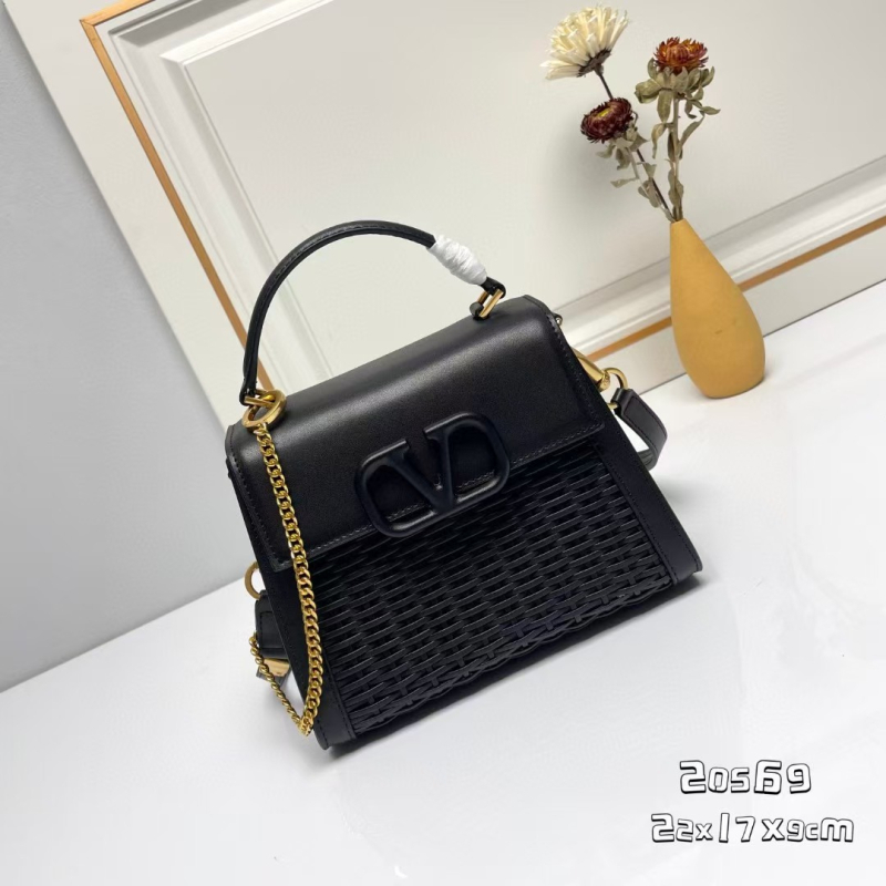 Ženska torba s bambusovom pletenom i kožnim patchworkom, preko ramena ili crossbody za svakodnevnu upotrebu