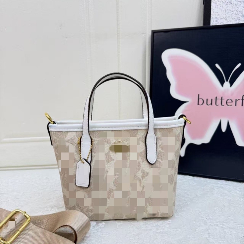 Τσάντα bucket από PU δέρμα με φερμουάρ, επένδυση πολυεστέρα, εσωτερικές θήκες για κινητό και έγγραφα