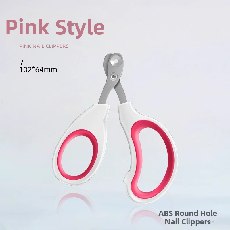 Kaķa nagu šķēres ar apaļu atveri, piemērotas iesācējiem, drošas kaķēniem