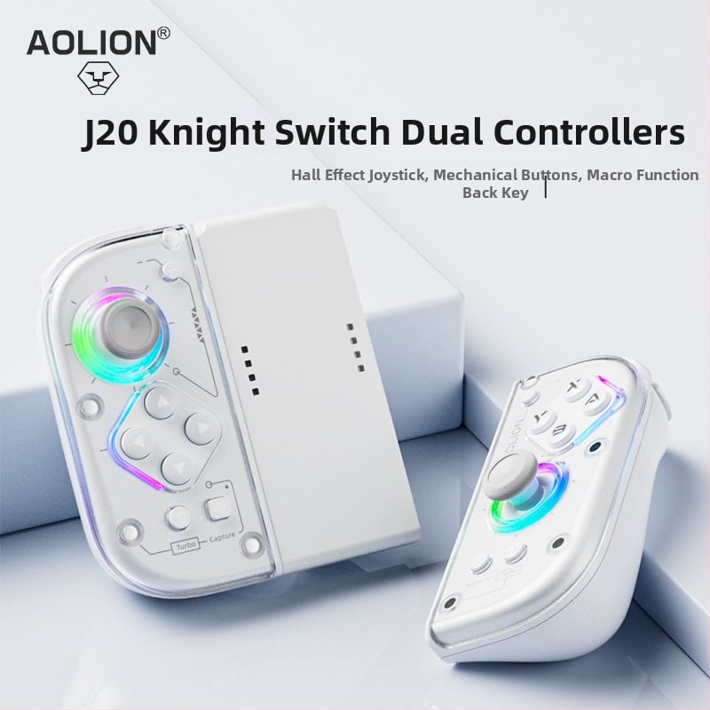 Χειριστήριο παιχνιδιών για Nintendo Switch με Bluetooth, joystick Hall-effect, μηχανικά πλήκτρα, αισθητή κίνηση, μακρο πλήκτρο πίσω