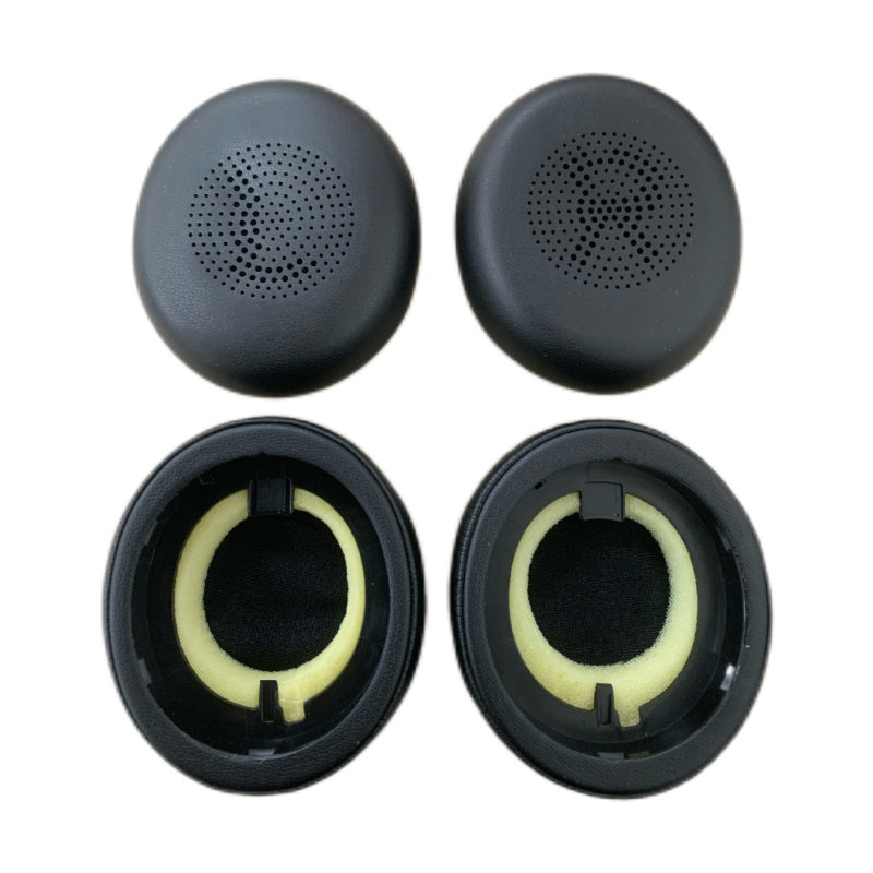 Husă din piele proteică pentru Jabra Evolve2 65 (65MS/65UC) și Evolve2 40 (40UC/40MS) – piele proteică, moale și confortabilă; compatibilă cu Elite 45h și seriile Evolve2 65/40; personalizată după model