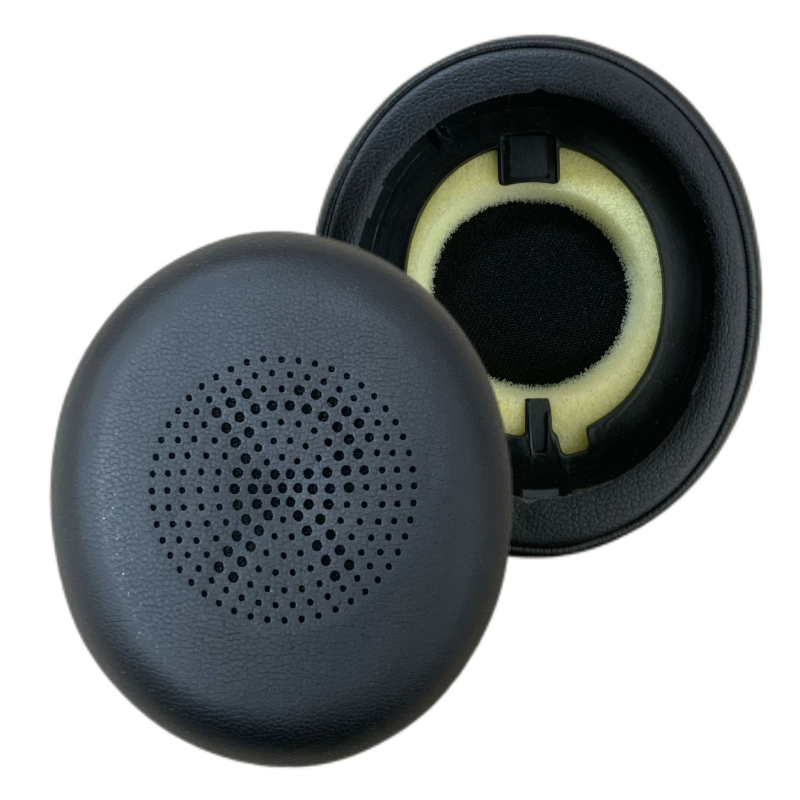 Husă din piele proteică pentru Jabra Evolve2 65 (65MS/65UC) și Evolve2 40 (40UC/40MS) – piele proteică, moale și confortabilă; compatibilă cu Elite 45h și seriile Evolve2 65/40; personalizată după model