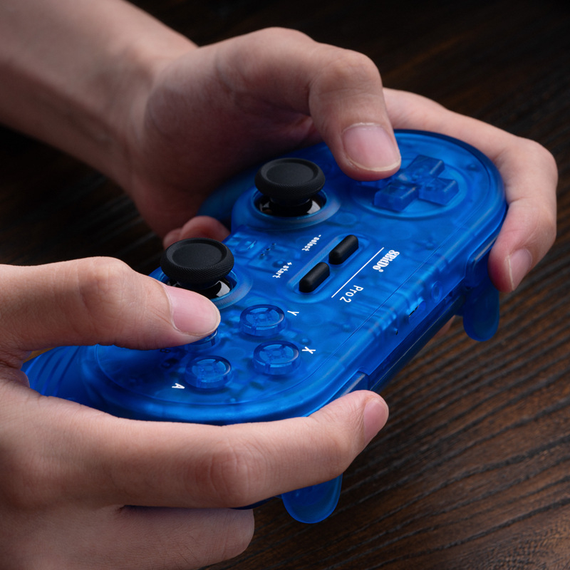 8bitdo Pro 2 Hall verzija Bluetooth bežični gamepad za Switch/PC/Android (Type-C)