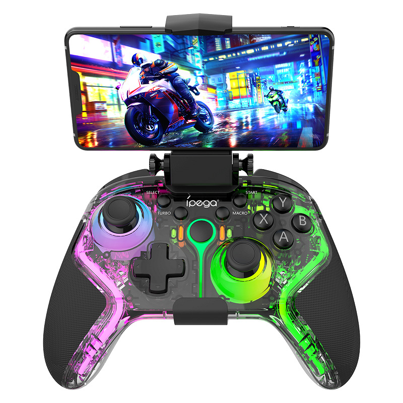 PG-9666 Controler de joc wireless cu Type-C și vibrație, compatibil cu PC, Nintendo Switch și Android