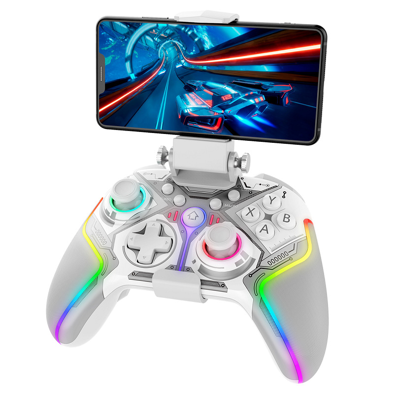 PG-9666 Controler de joc wireless cu Type-C și vibrație, compatibil cu PC, Nintendo Switch și Android