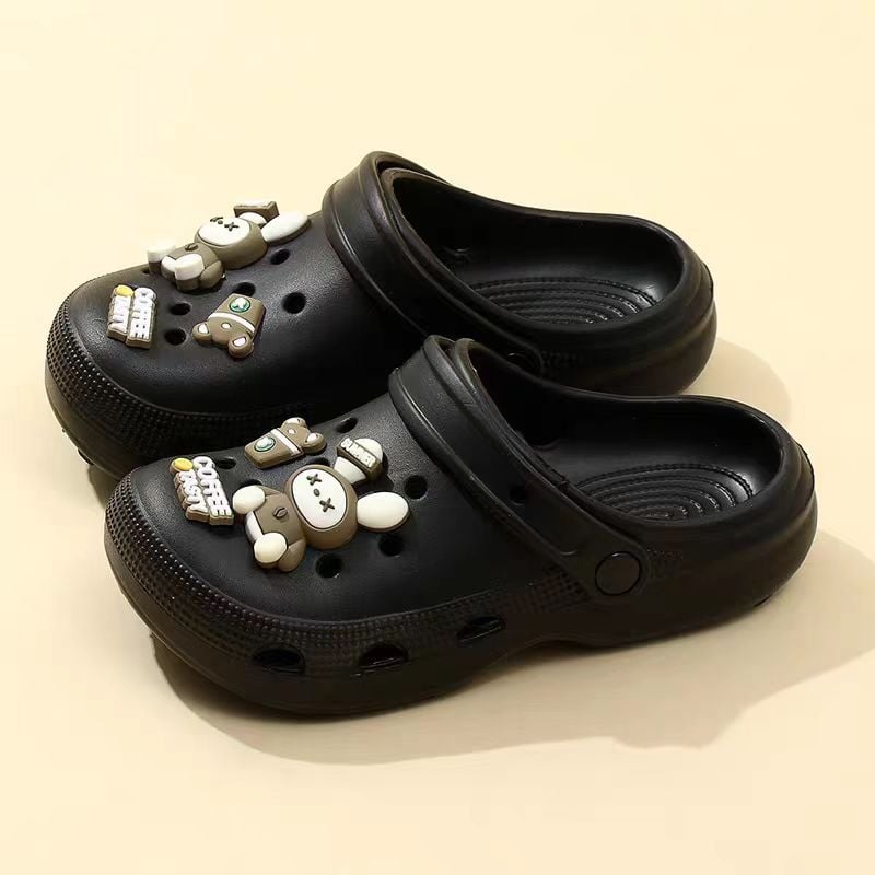 Unisex EVA klogai su reguliuojamu dirželiu, 2–3 cm storas padas, greitas džiūvimo, neslidūs, lengvi paplūdimiui ir sode