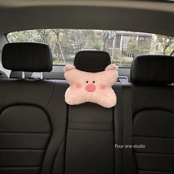 Μαξιλάρι αυχένα αυτοκινήτου με μοτίβο ζώου για άνεση εσωτερικού χώρου του αυτοκινήτου (Υλικό: καθαρό βαμβάκι; Γέμισμα: συνθετικές ίνες; Μοντέλο: μικρό ζώο; Εποχή: όλες τις εποχές; Μάρκα: Xiao Meng)