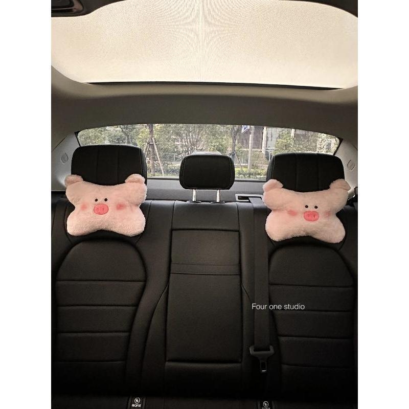 Μαξιλάρι αυχένα αυτοκινήτου με μοτίβο ζώου για άνεση εσωτερικού χώρου του αυτοκινήτου (Υλικό: καθαρό βαμβάκι; Γέμισμα: συνθετικές ίνες; Μοντέλο: μικρό ζώο; Εποχή: όλες τις εποχές; Μάρκα: Xiao Meng)