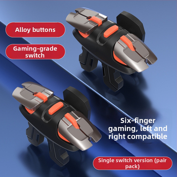 Bezdrôtový gamepad pre smartphone; kompatibilný s iOS a Android; konštrukcia zliatiny a plastu; bez vibrácií; hmotnosť približne 56–61 g