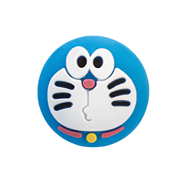 Nintendo Switch džojstik poklopac, silikon, protivklizni, Doraemon zvončić motiv, prilagodljivo s fotografijama, dimenzije 2x2x0,5 cm