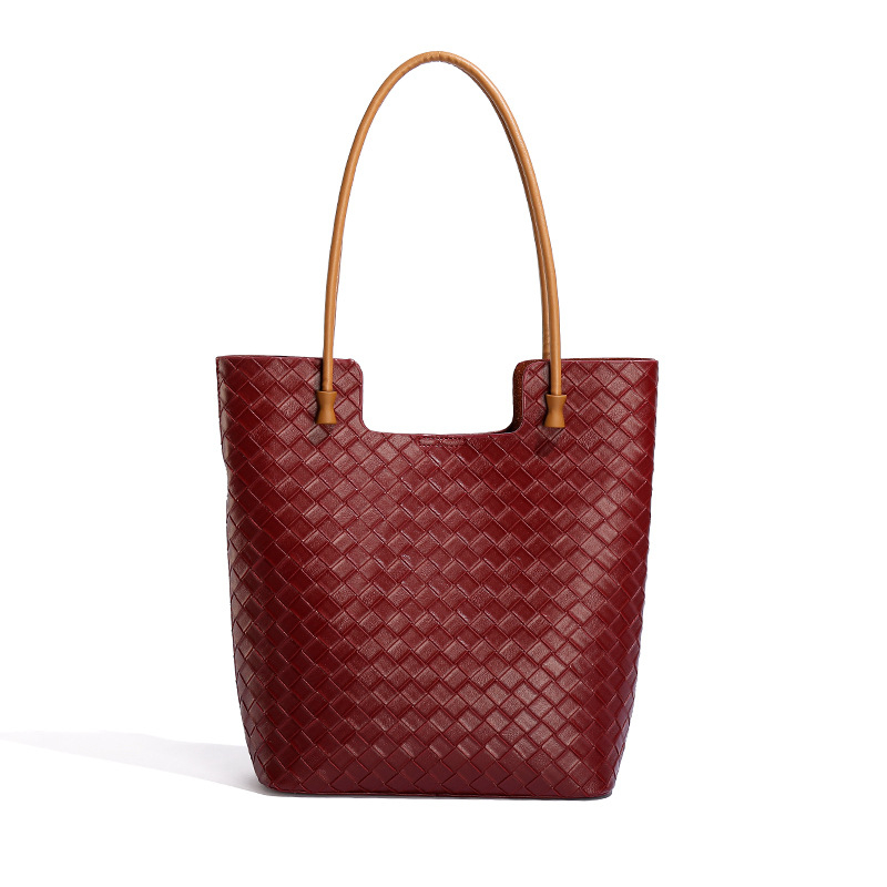 PU materjaliga naiste tote kott, linna minimalistlik stiil, horisontaalne ruudu kuju, avatud ülemine, sisemine telefoni tasku