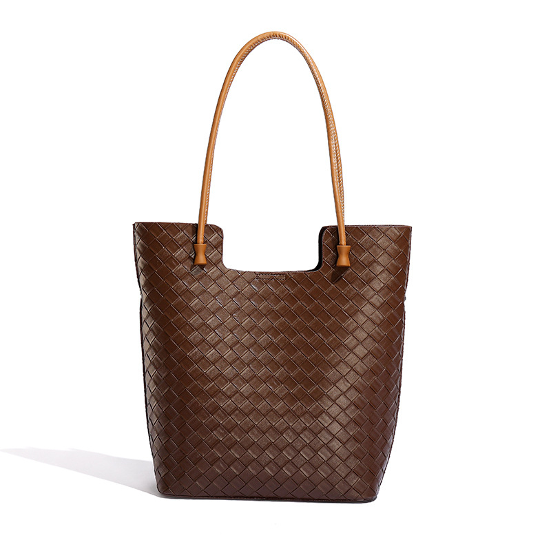 PU materjaliga naiste tote kott, linna minimalistlik stiil, horisontaalne ruudu kuju, avatud ülemine, sisemine telefoni tasku