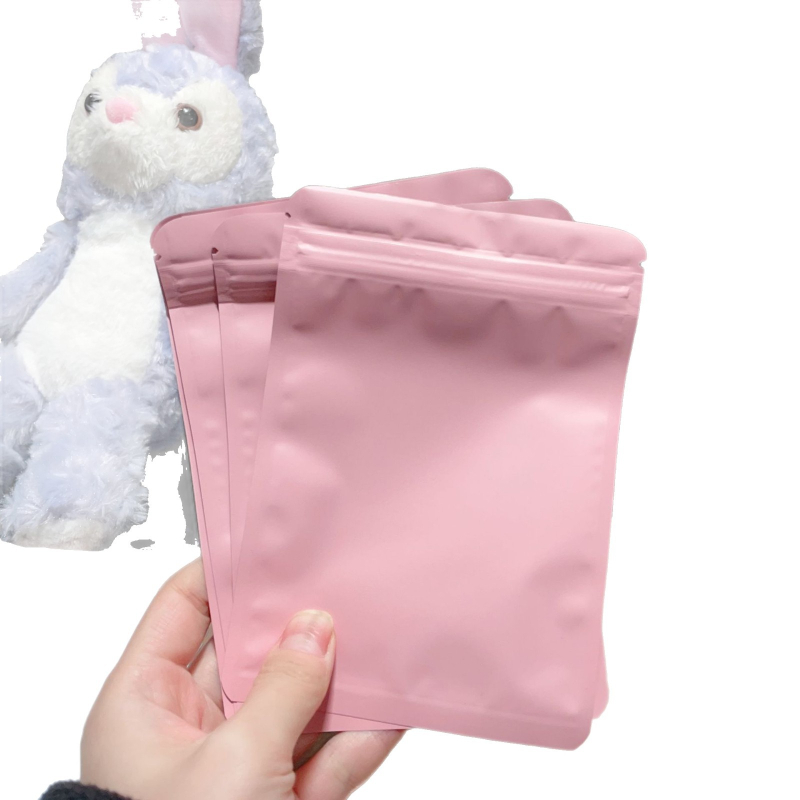 Samozatváracia taška na šperky s nepriehľadnou hliníkovou fóliou, matný film + PET aluminizovaný + CPP; dĺžka uzatvárania 5–20 cm