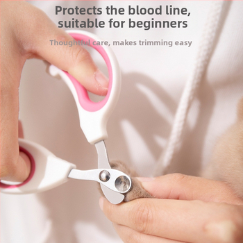Kaķu un suņu nagu griezēji ar drošības aizsargu, asiņu novēršana un traumu novēršana