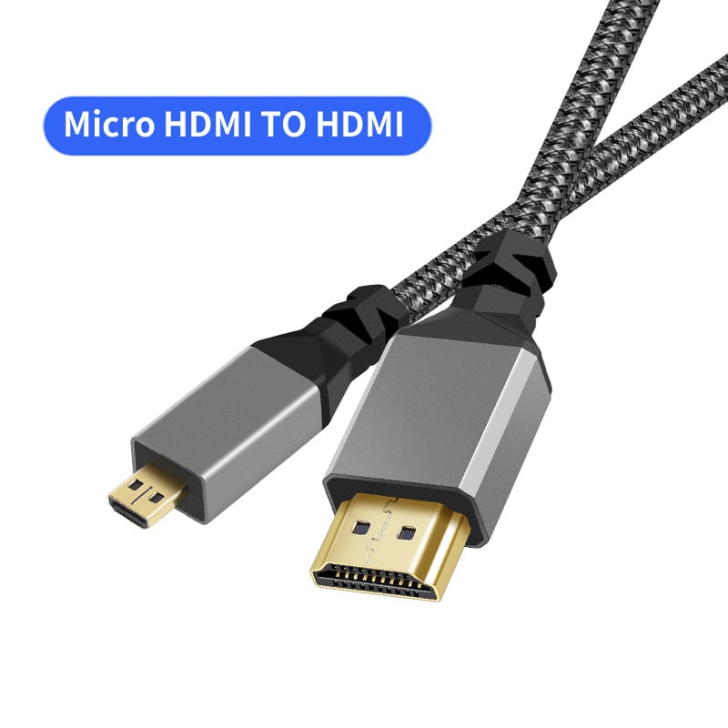 Καλώδιο Micro HDMI σε HDMI 4K, μήκος 1,5 μ., για κάμερες, υπολογιστές και τηλεοράσεις