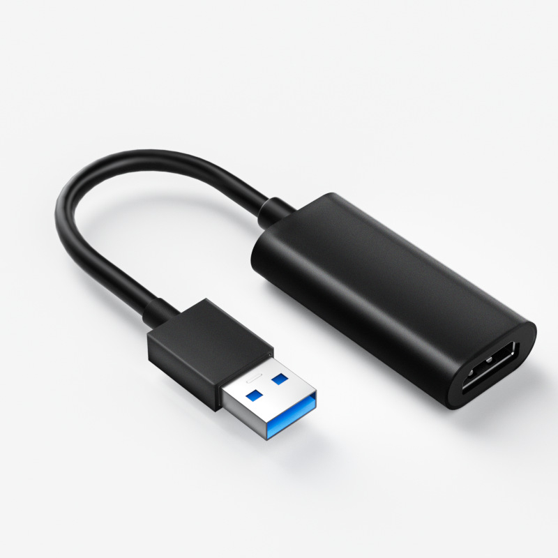 USB na HDMI adapter, HDMI priključak, bakreni kabel 1,8 m, pretvarač tipa adaptera, niklirani premaz