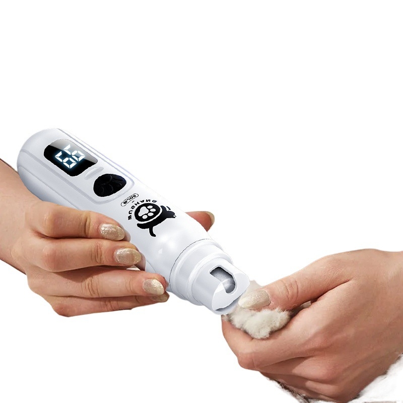 Polizor de unghii pentru animale de companie (pisici și câini) – pentru începători, funcție duală: polisare și tăierea unghiilor, delicat cu unghiile