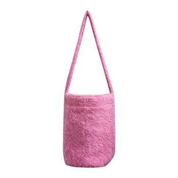 Geantă tip găleată din poliester, capacitate mare, căptușeală poliester, pentru uz zilnic, toamnă 2024