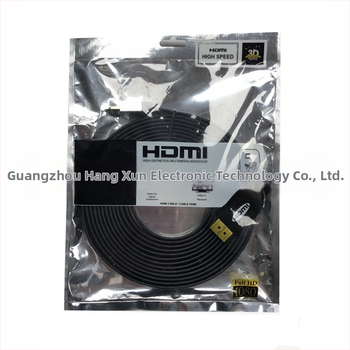 HDMI kábel s pozlátenými kontaktmi a meďovým vodičom, HDMI štandardné rozhranie, OEM dostupný