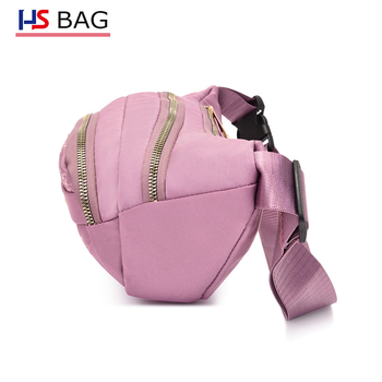 Ženska pojasna torbica s izšivanjem, vodootporan Oxford platno, velik kapacitet, više pretinaca, zatvarač, unutarnji džepovi