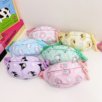 Geantă pentru copii Crossbody - Oxford material, Căptușeală din nailon, Model desen animat, Unisex pentru vârste 3–10 ani