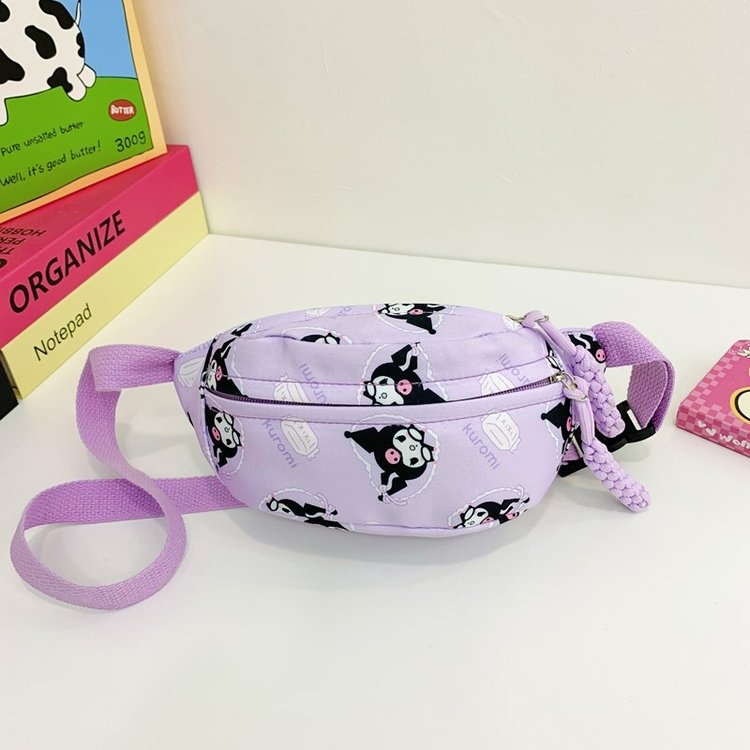 Geantă pentru copii Crossbody - Oxford material, Căptușeală din nailon, Model desen animat, Unisex pentru vârste 3–10 ani