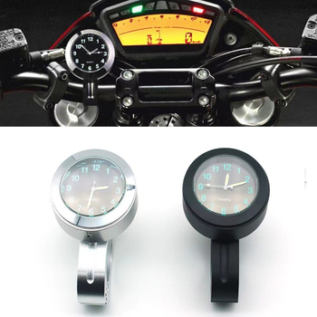 Vodootporan sat za motocikl, podesiv kut, mjerač temperature i vlage s pokazivačem, kućište od legure, mehanizam Z618