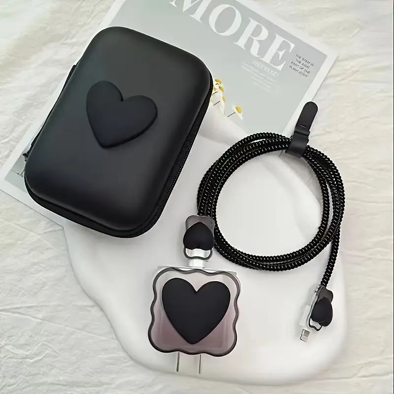 Zaštitne navlake za kabel za napajanje i podatkovni kabel za iPhone 14 Pro Max, EVA materijal, set od 6 komada