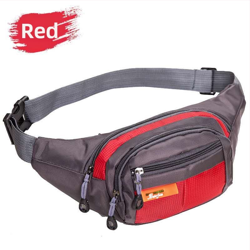 Meeste Belfort nailonist vöötasku lukuga, mitme sektsiooniga tööriistakott, ärireisidele