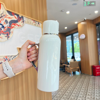 Termos pohár 316 rozsdamentes acél belsővel, 304 rozsdamentes acél külsővel, 12–24 órás szigeteléssel, testreszabható, tea-víz elválasztás