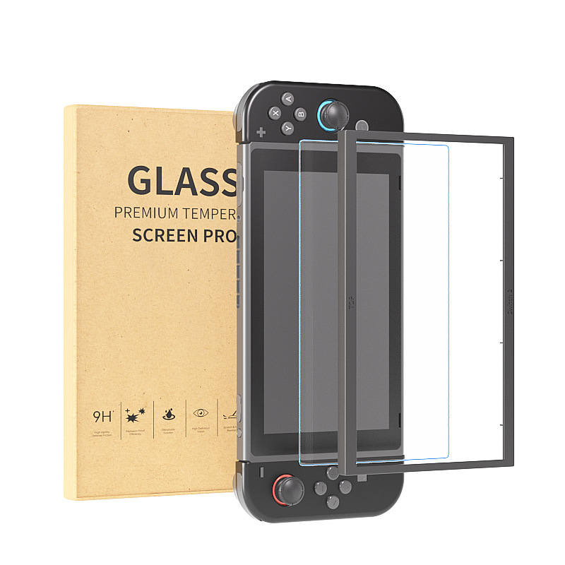 Carmor tvrdené sklo ochranné sklo pre Nintendo Switch 2. generáciu - AR anti-reflexné, proti otlačkom prstov, predná fólia, úplné pokrytie obrazovky